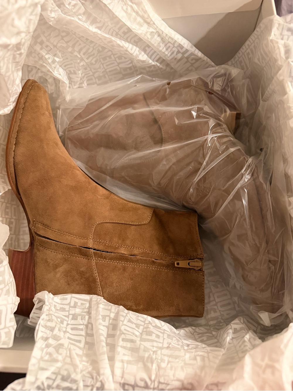 Steve Madden Brown Suede Ankle Boots